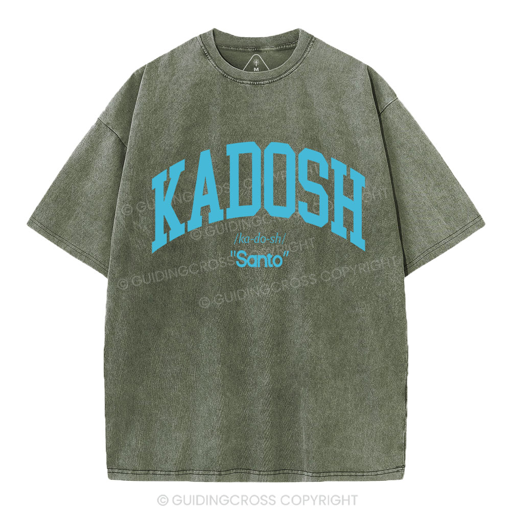 KADOSH Christian Washed T-Shirt