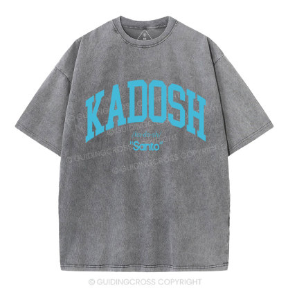 KADOSH Christian Washed T-Shirt