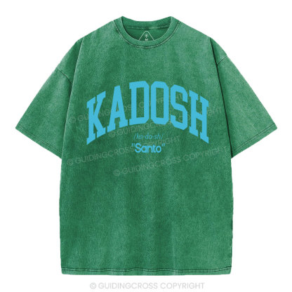 KADOSH Christian Washed T-Shirt