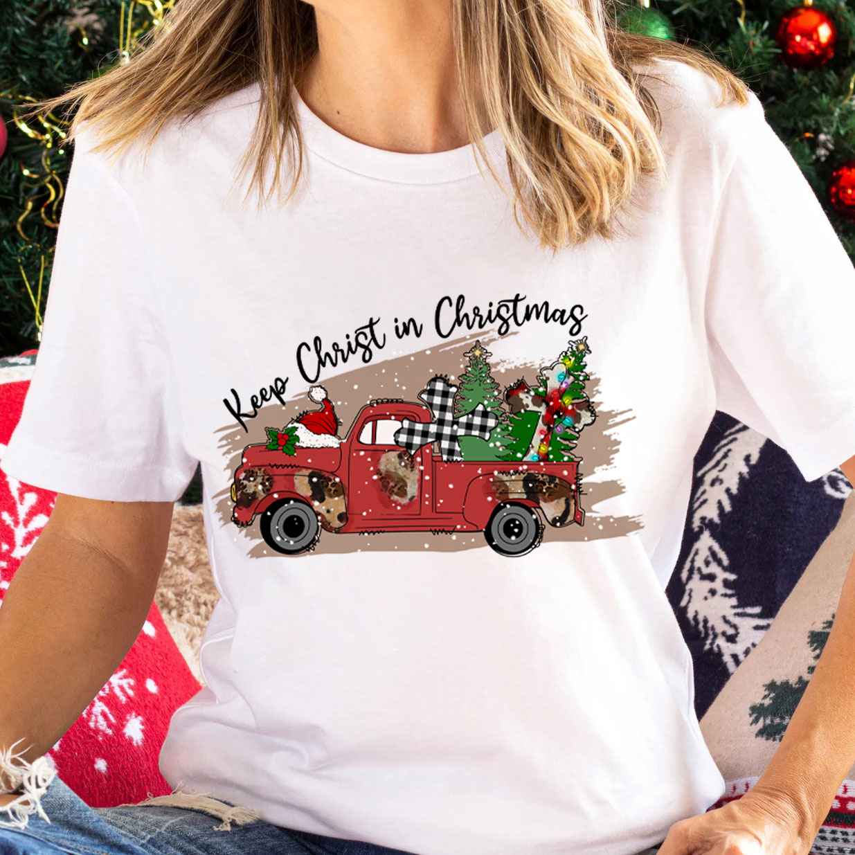 Keep Christ In Christmas Christian T-Shirt