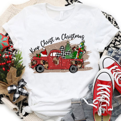Keep Christ In Christmas Christian T-Shirt
