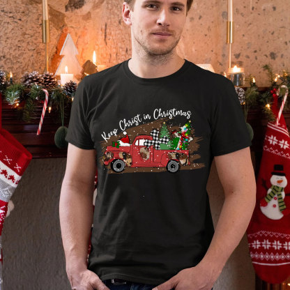 Keep Christ In Christmas Christian T-Shirt