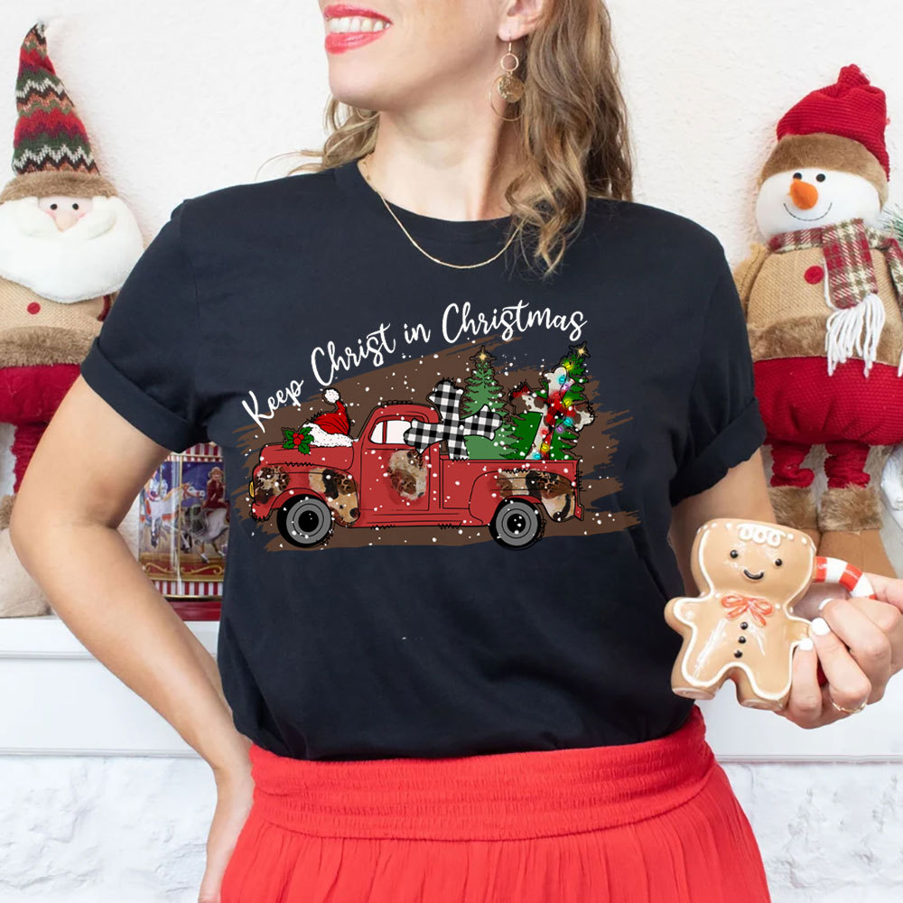 Keep Christ In Christmas Christian T-Shirt