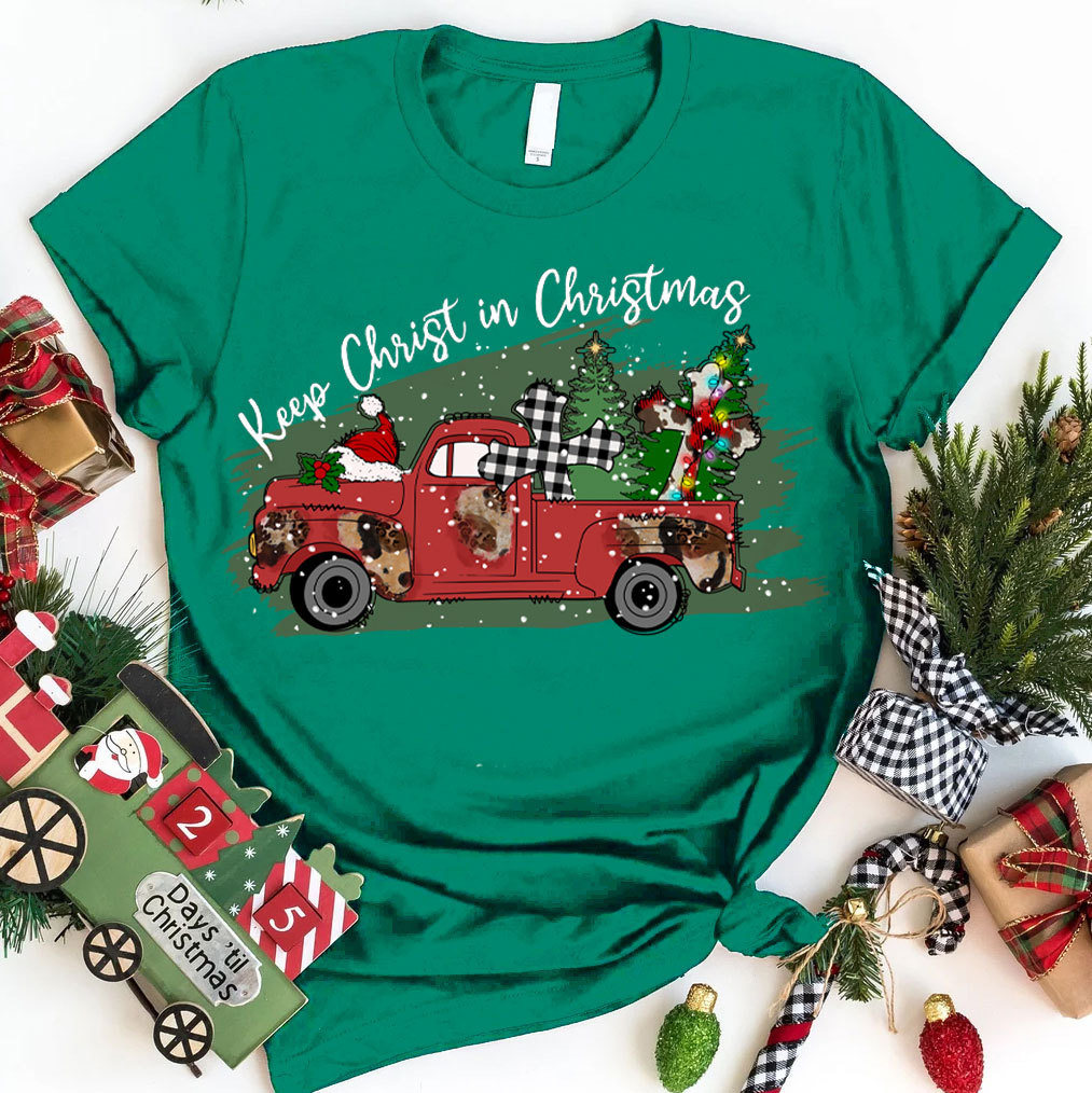 Keep Christ In Christmas Christian T-Shirt