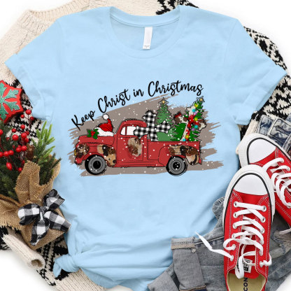Keep Christ In Christmas Christian T-Shirt