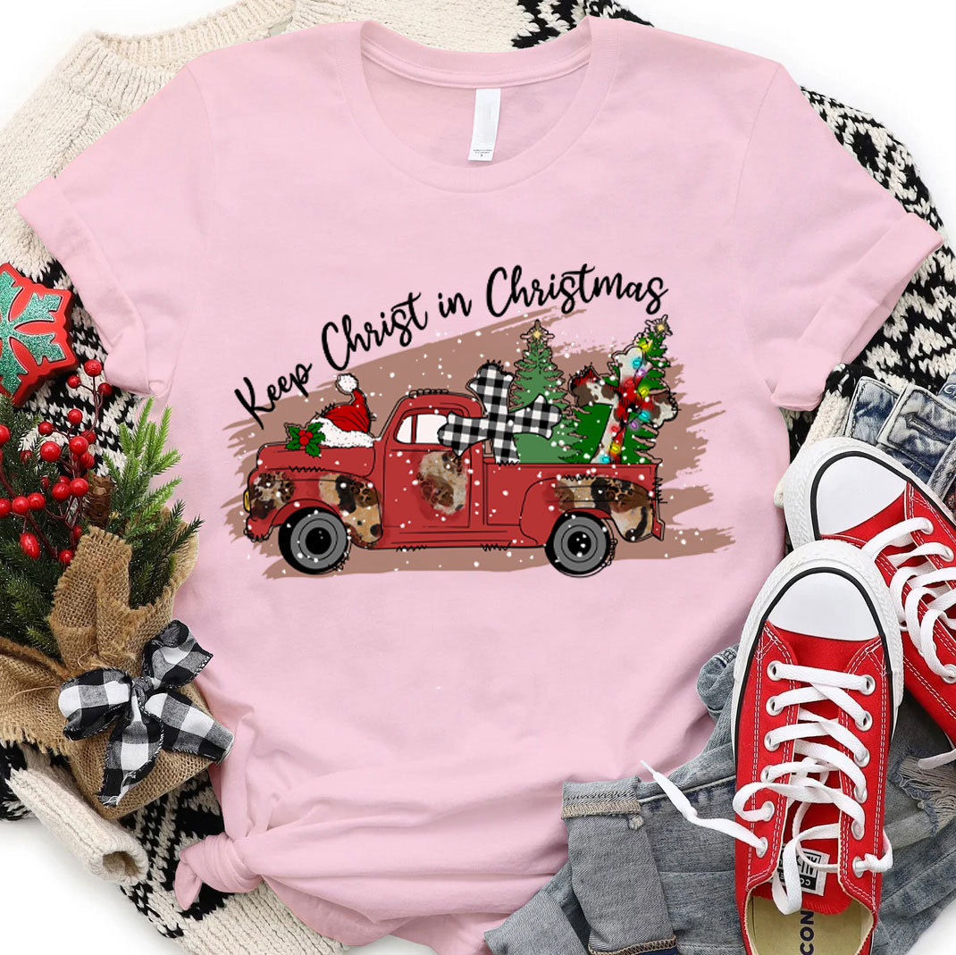 Keep Christ In Christmas Christian T-Shirt