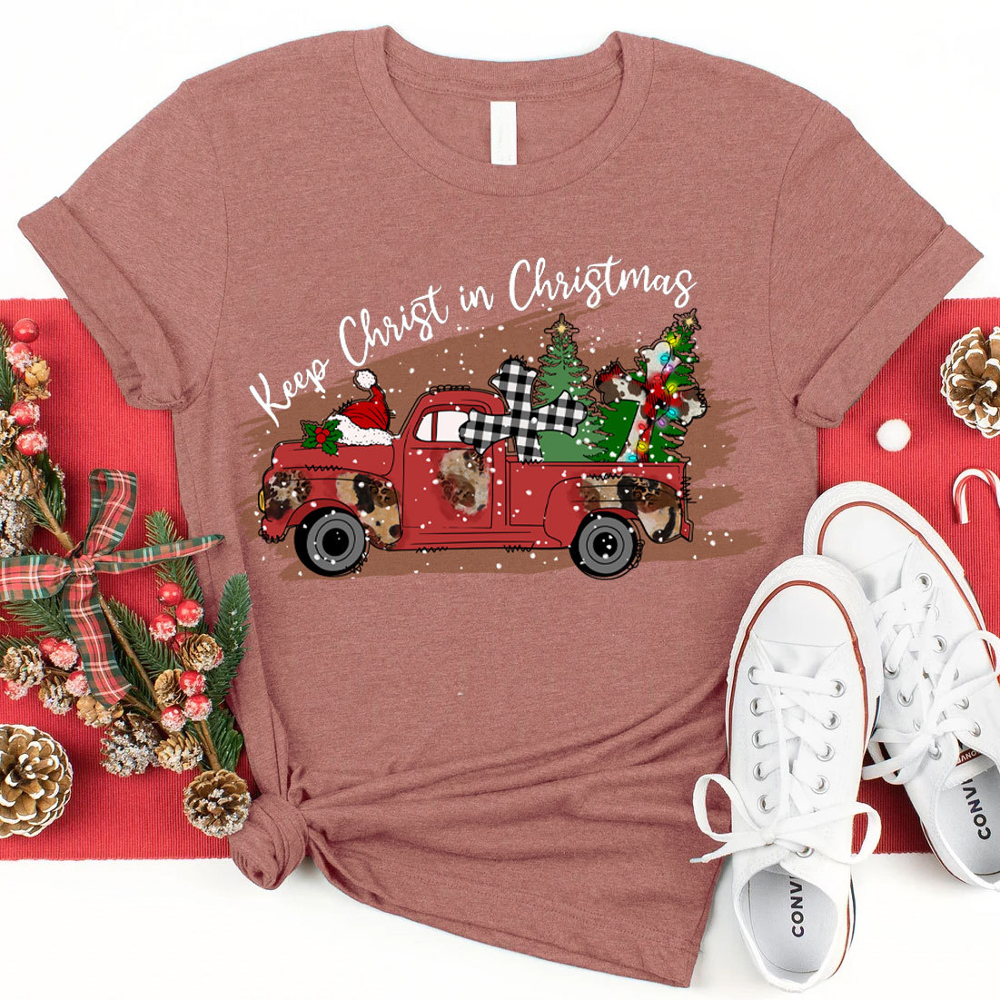 Keep Christ In Christmas Christian T-Shirt