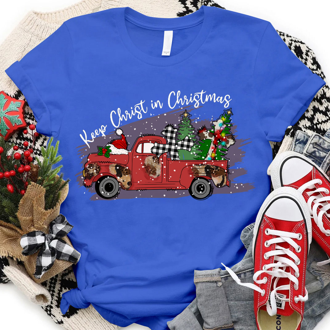 Keep Christ In Christmas Christian T-Shirt