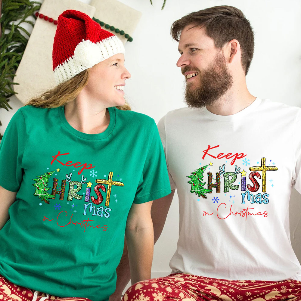 Keep Christ In Christmas Christian T-Shirt