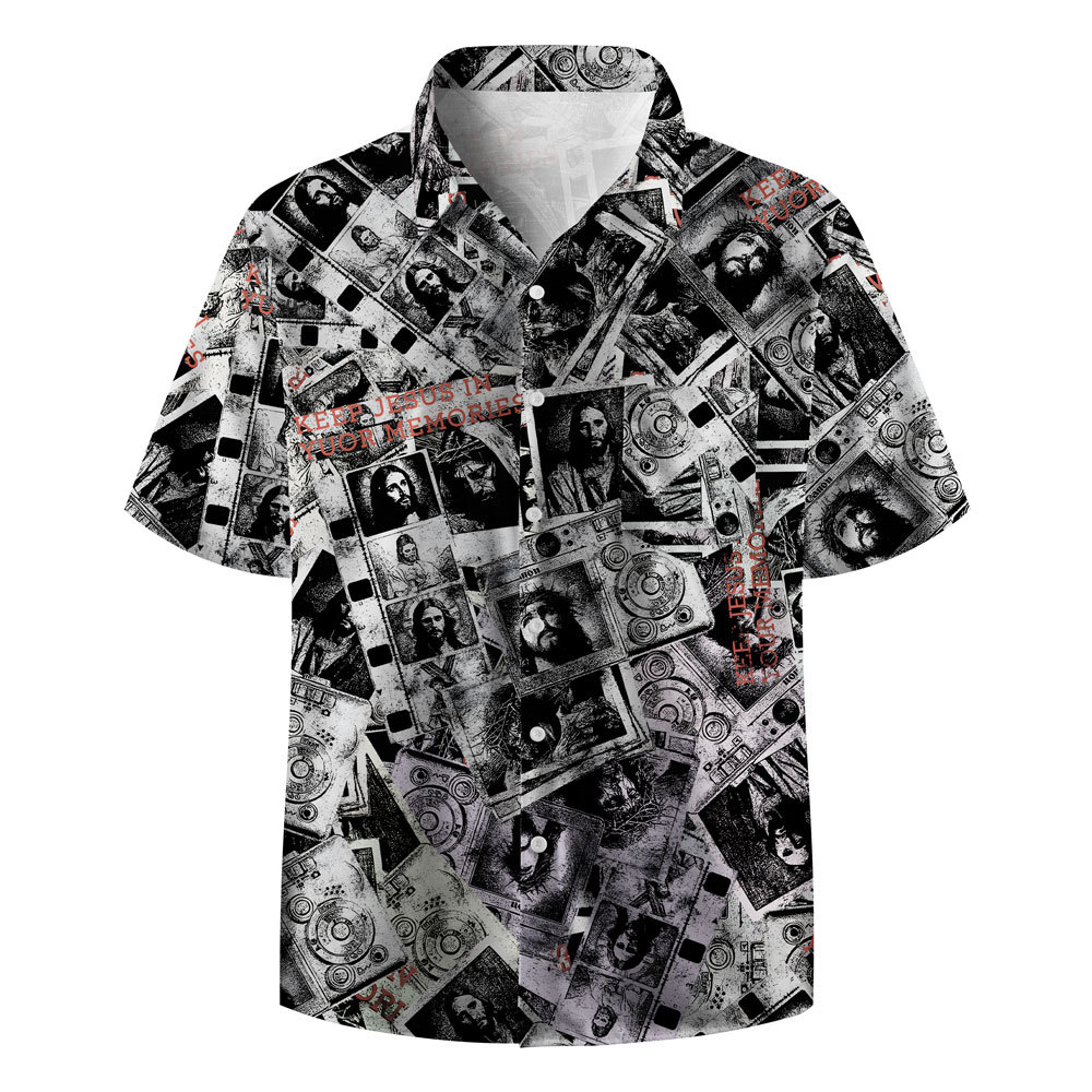 Keep Jesus In Your Memories Christian Hawaiian Shirt 