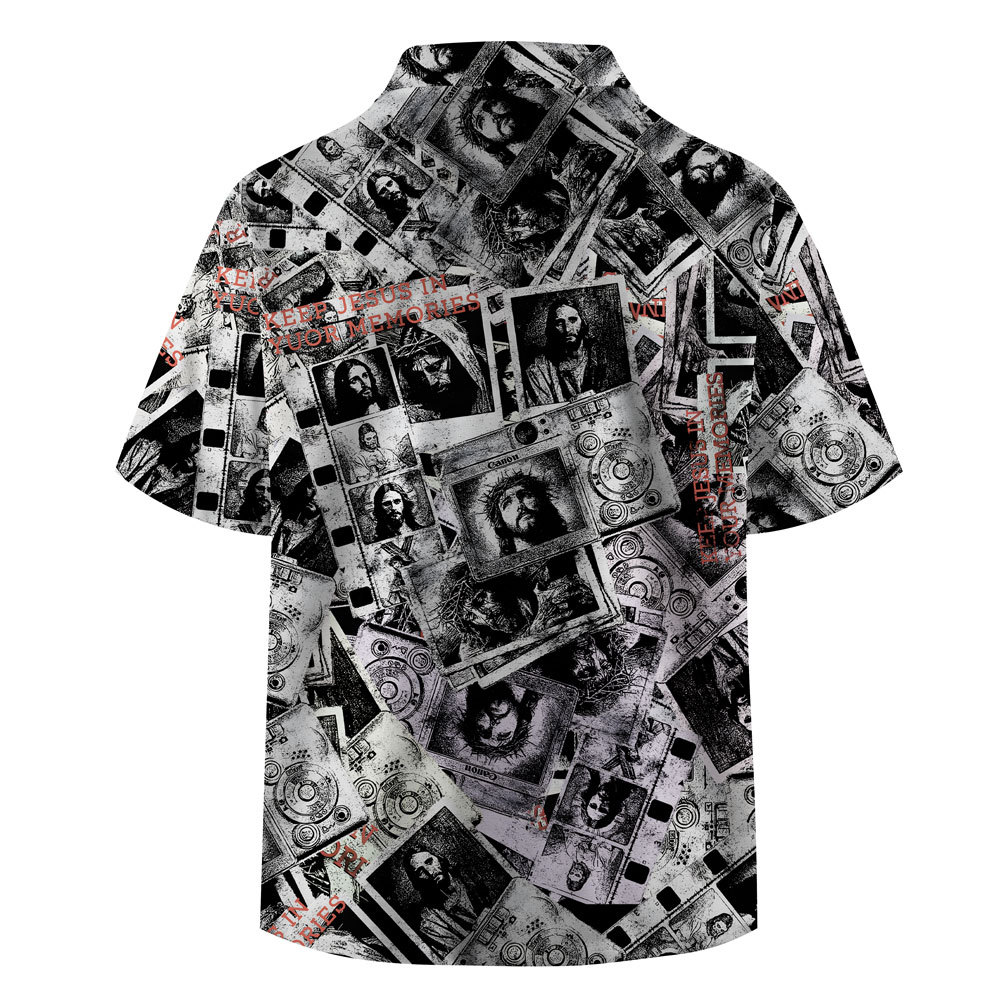 Keep Jesus In Your Memories Christian Hawaiian Shirt 