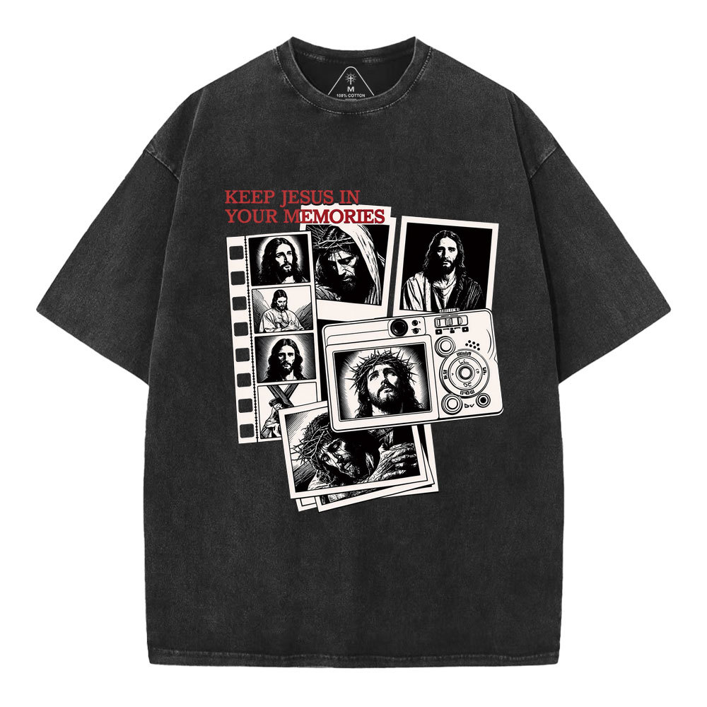 New-Sample Christian Washed T-Shirt双面原件31.95 Sale - GuidingCross