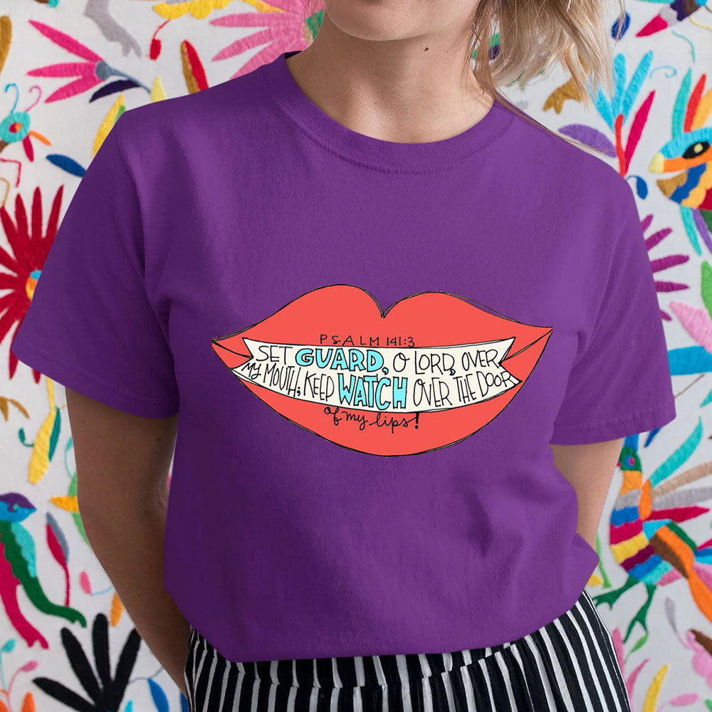 Keep Watch My Lips Christian T-Shirt