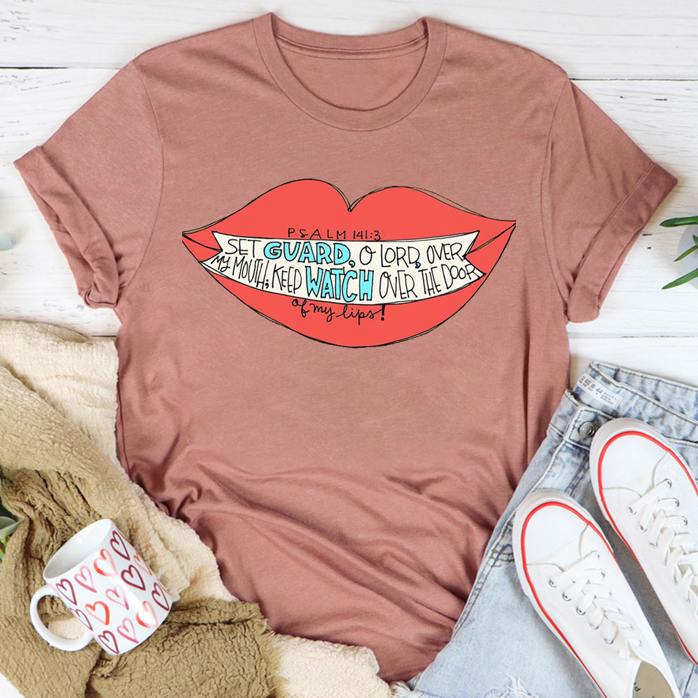 Keep Watch My Lips Christian T-Shirt