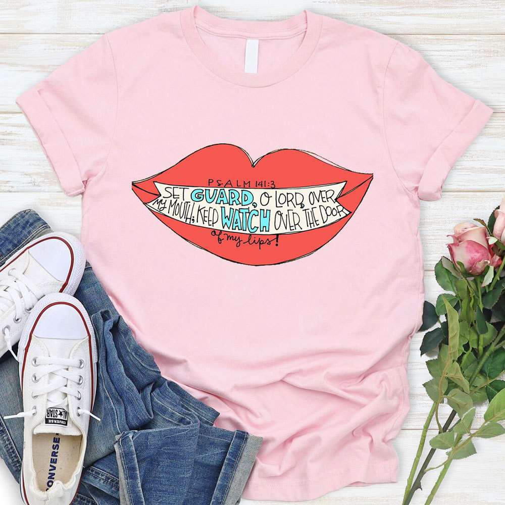 Keep Watch My Lips Christian T-Shirt