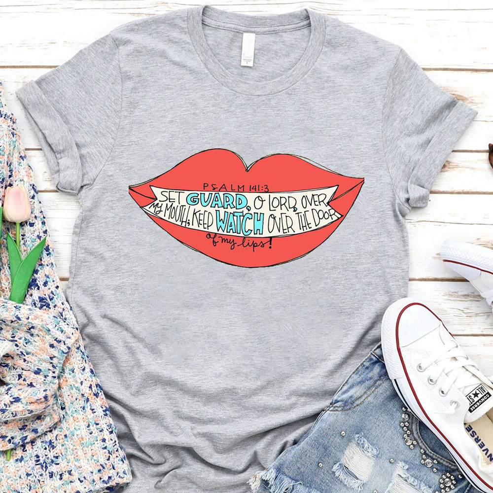 Keep Watch My Lips Christian T-Shirt