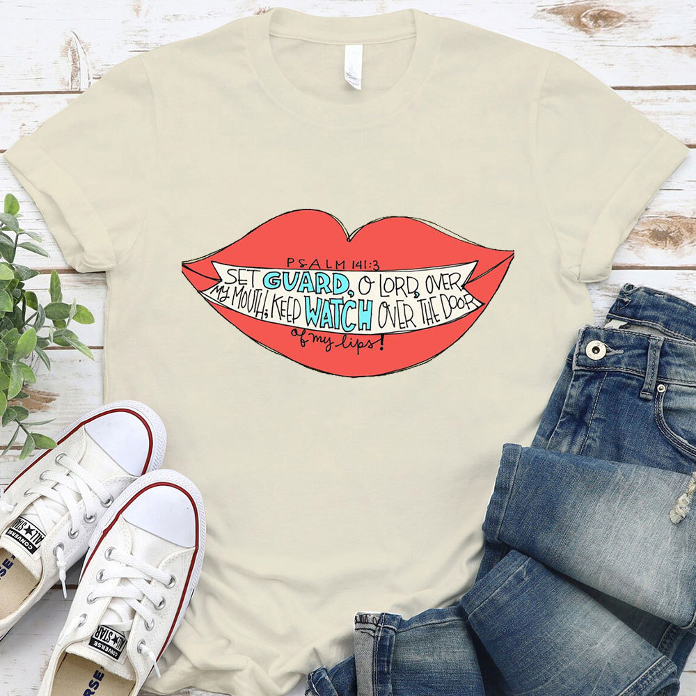 Keep Watch My Lips Christian T-Shirt