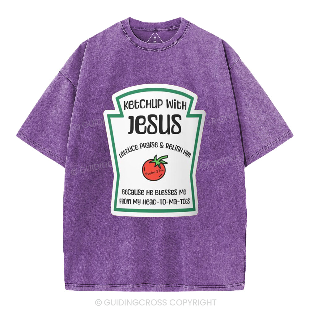 NEW-Sample Christian Washed T-Shirt Sale - GuidingCross