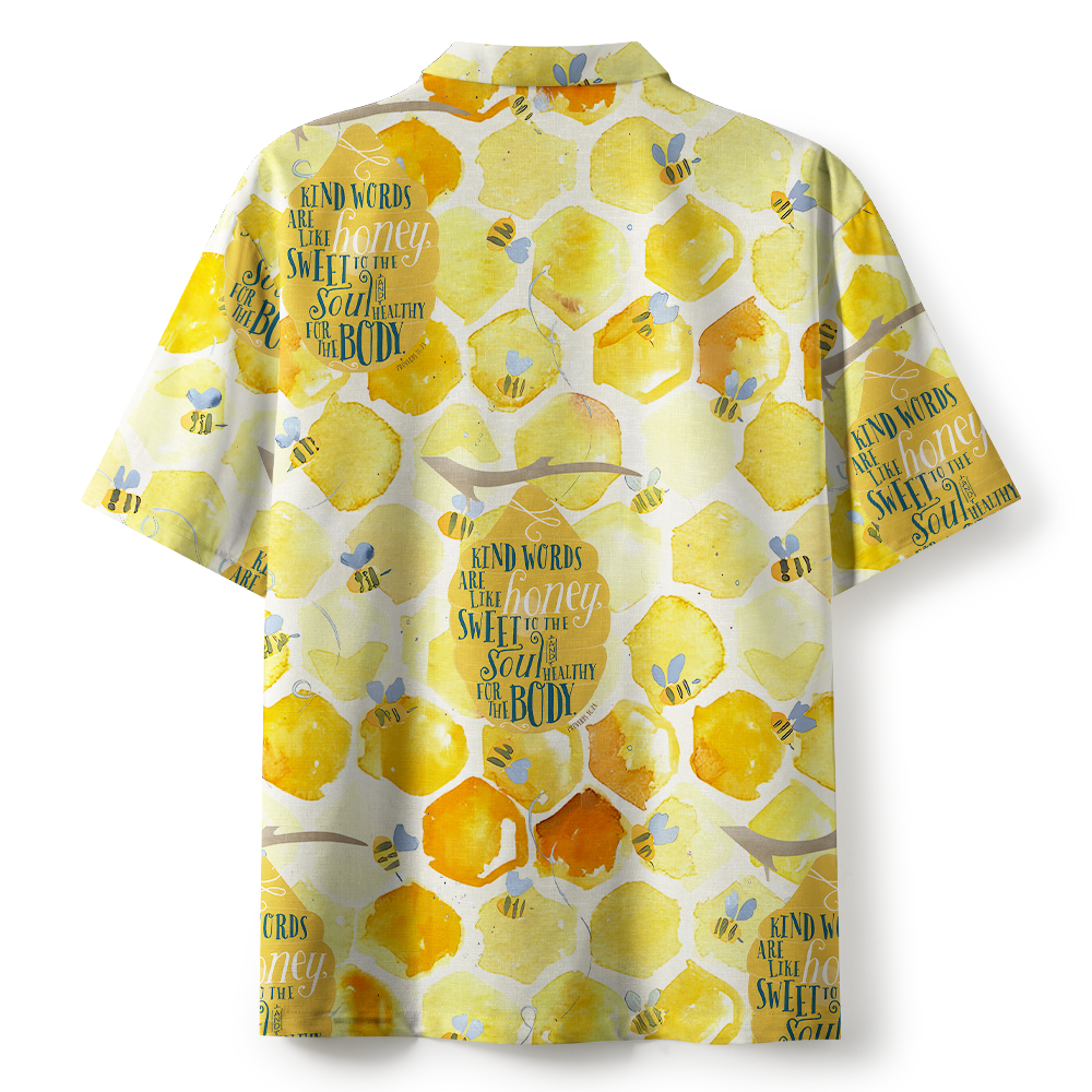 Kind Words Are Like Honey Christian Hawaiian Shirt 