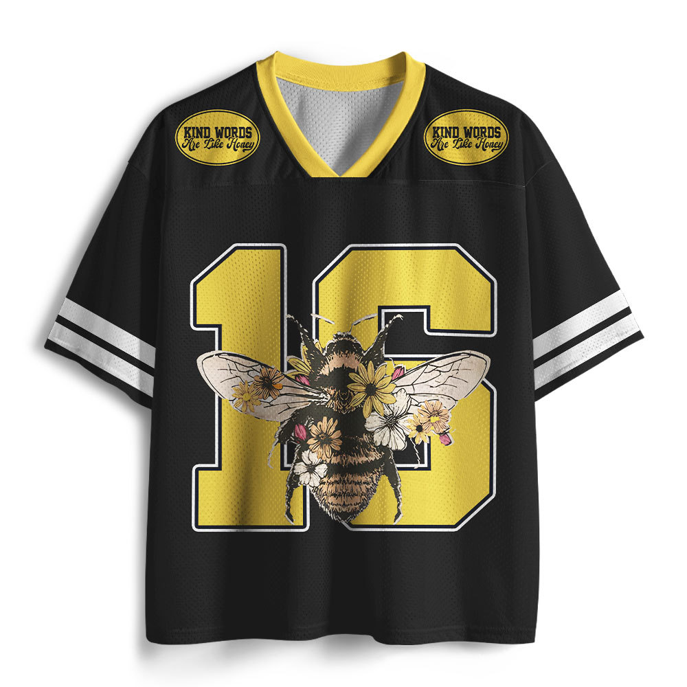 Kind Words Are Like Honey Christian Mesh Jersey
