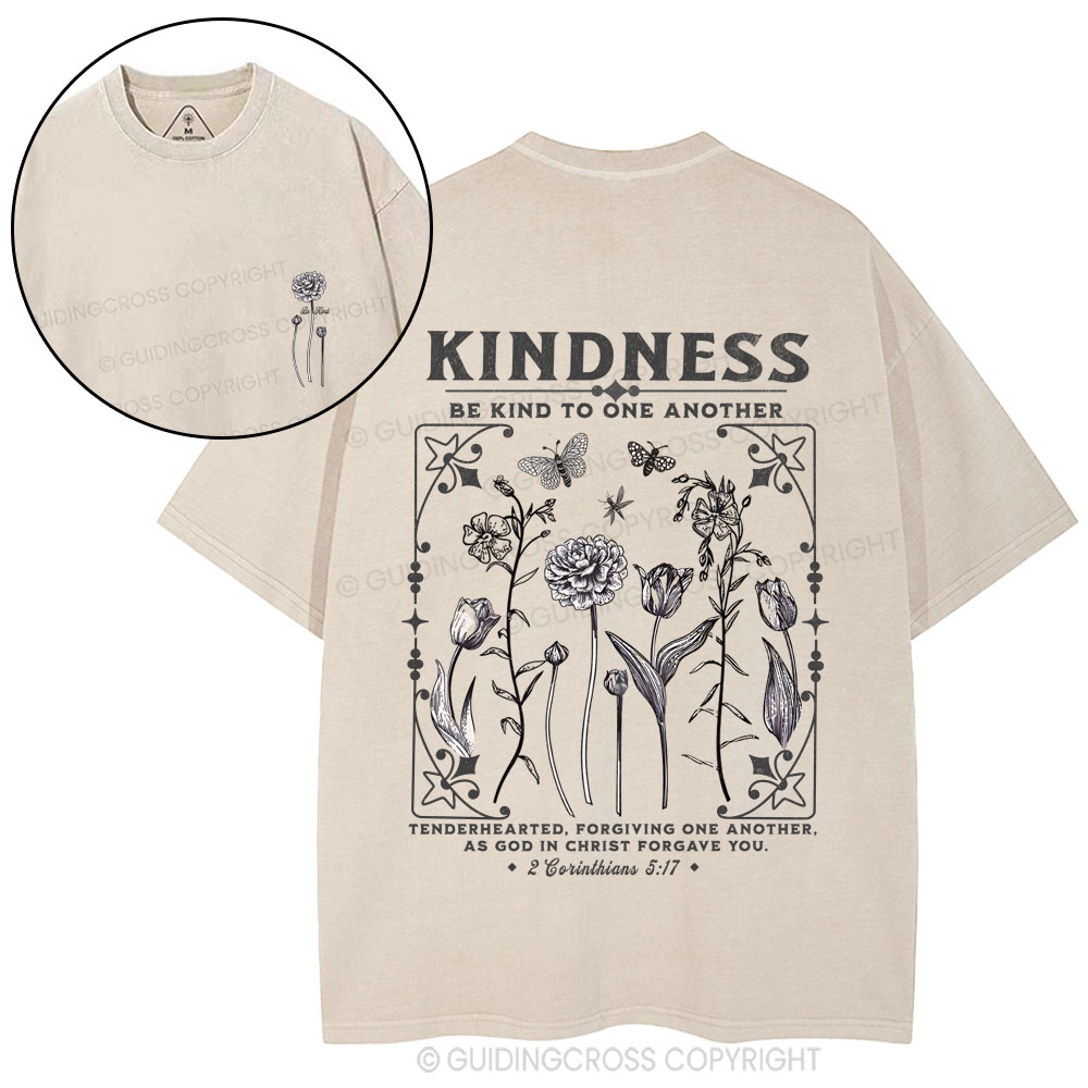 Kindness Christian Washed T-Shirt