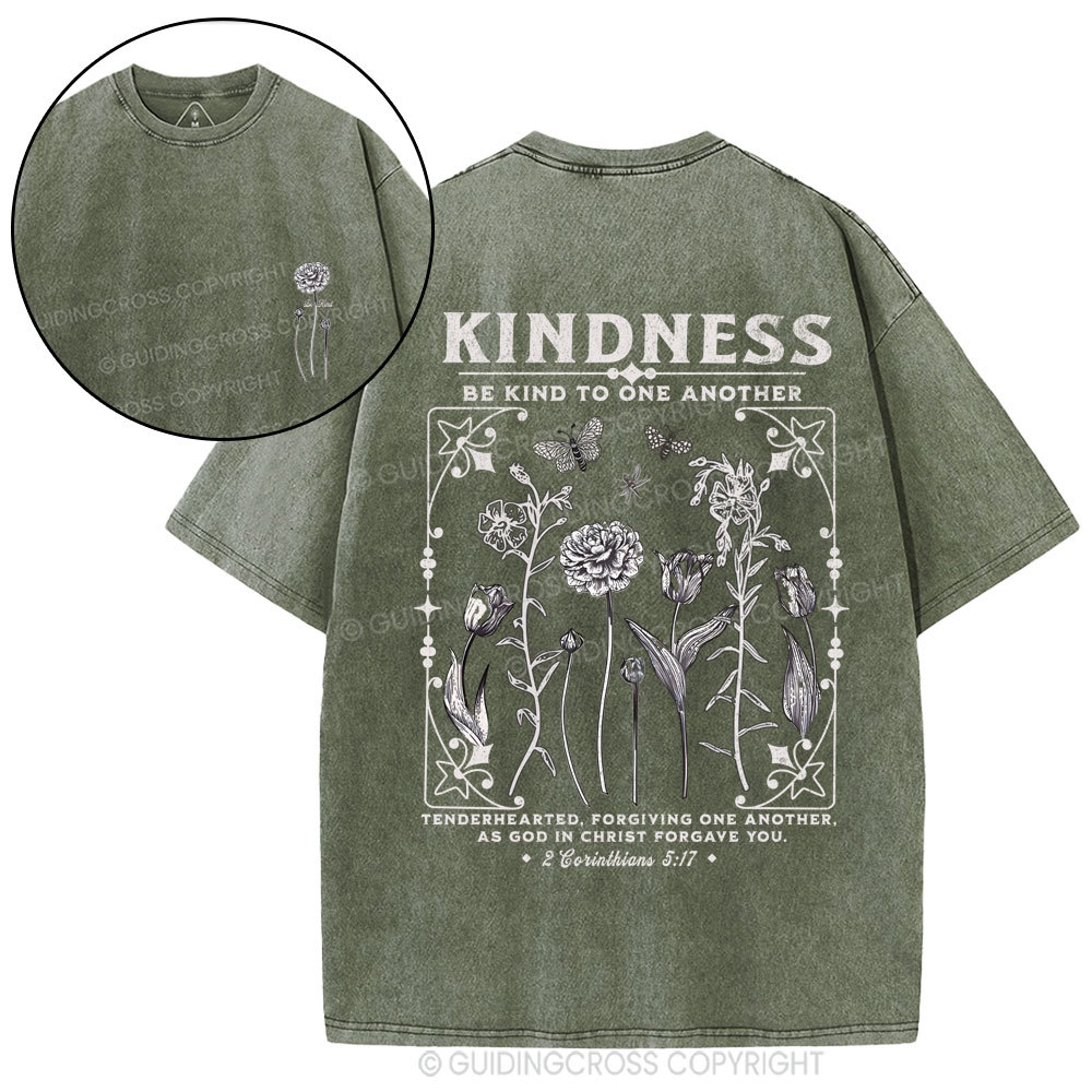 Kindness Christian Washed T-Shirt