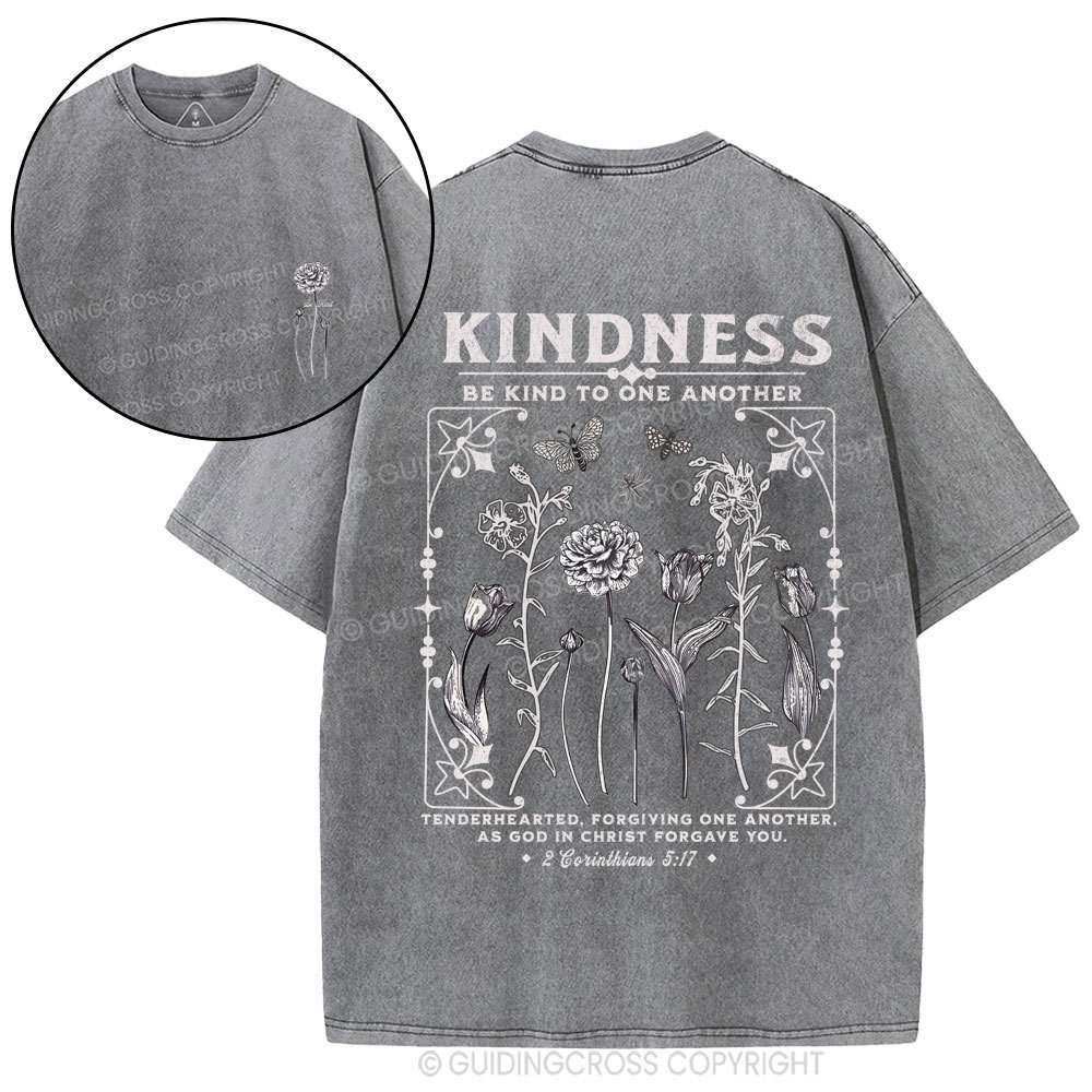 Kindness Christian Washed T-Shirt