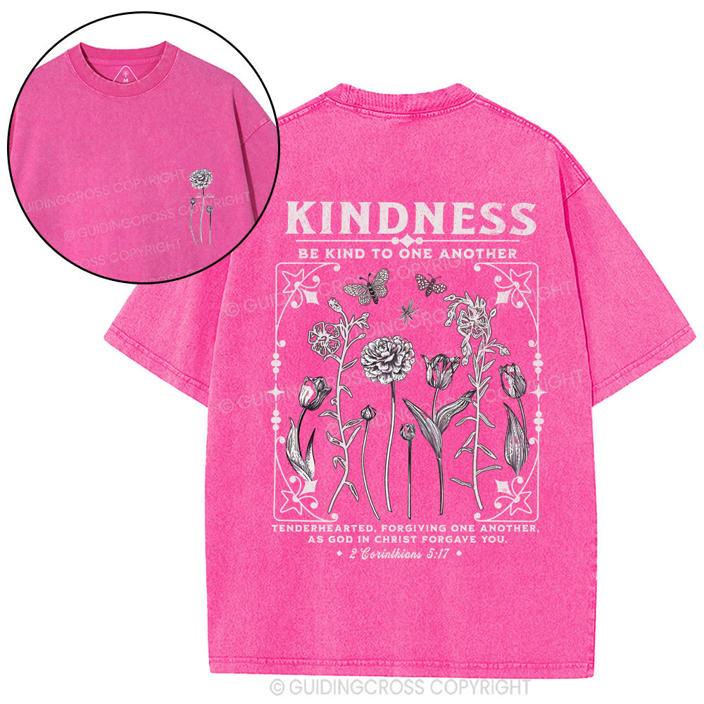 Kindness Christian Washed T-Shirt