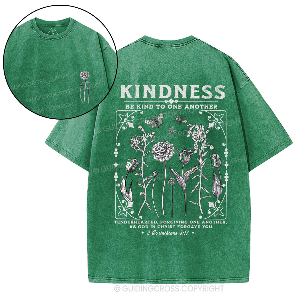 Kindness Christian Washed T-Shirt