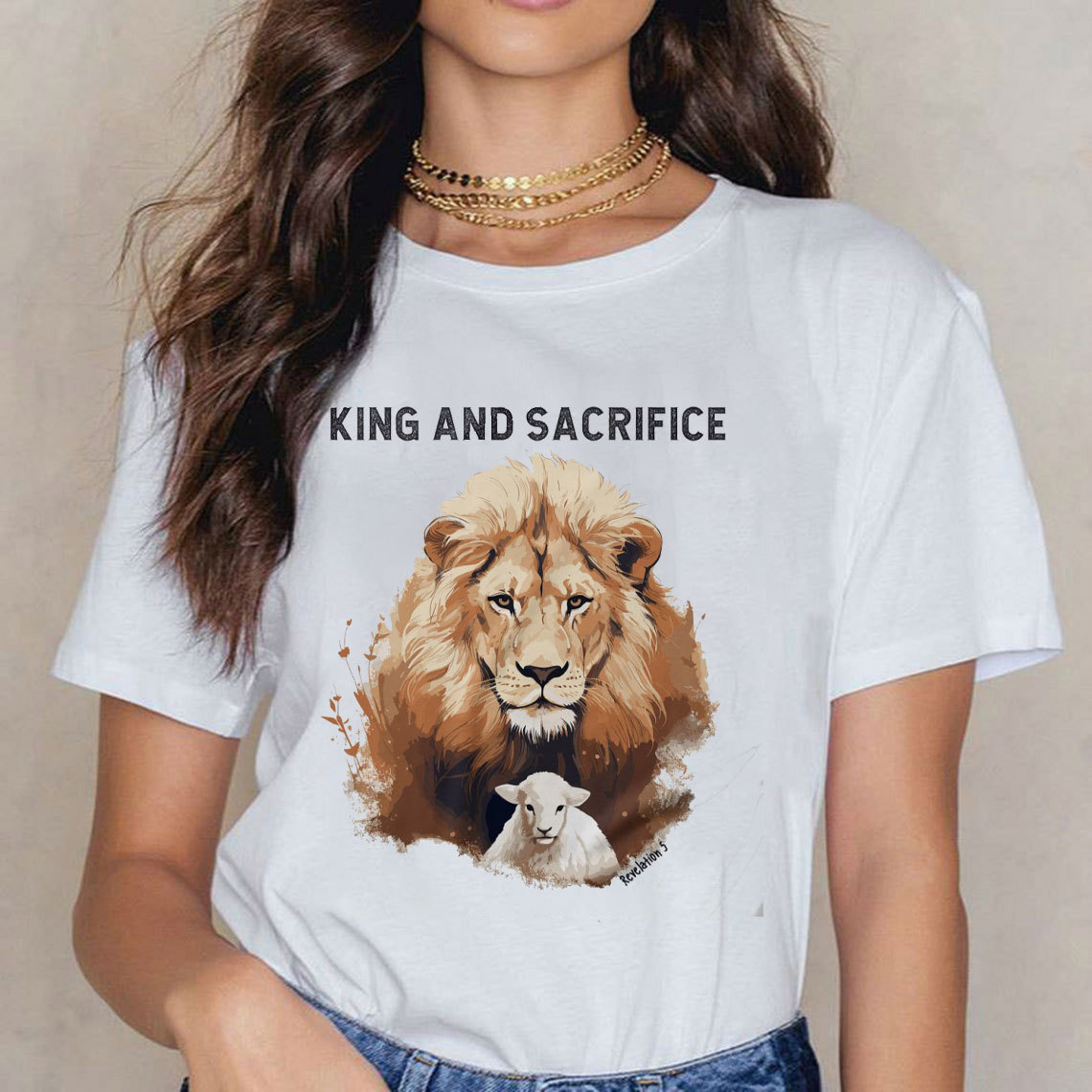 King And Sacrifice Christian T-Shirt