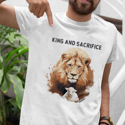 King And Sacrifice Christian T-Shirt