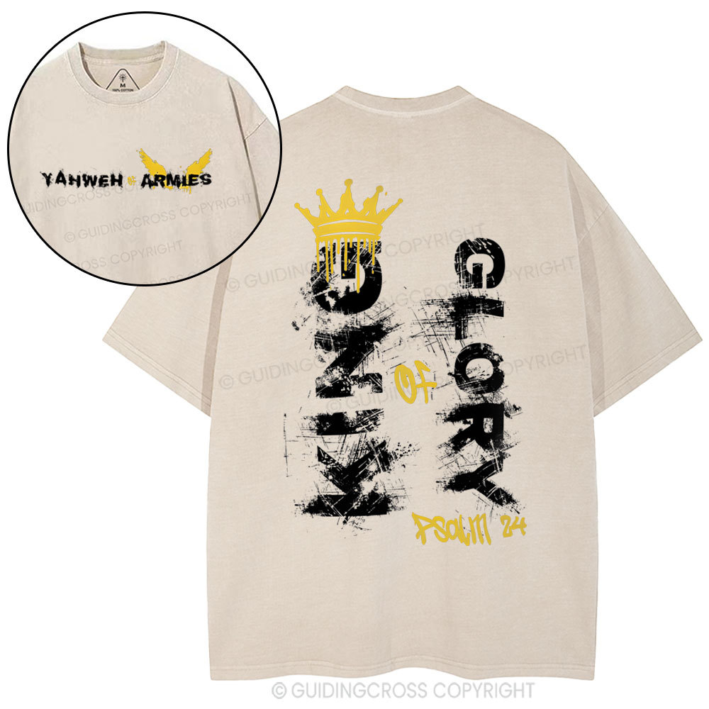 King Glory Christian Washed T-Shirt