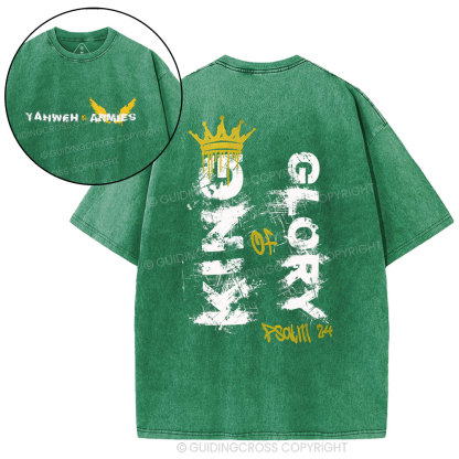 King Glory Christian Washed T-Shirt