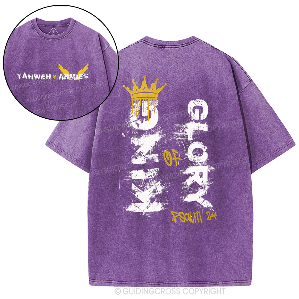 King Glory Christian Washed T-Shirt