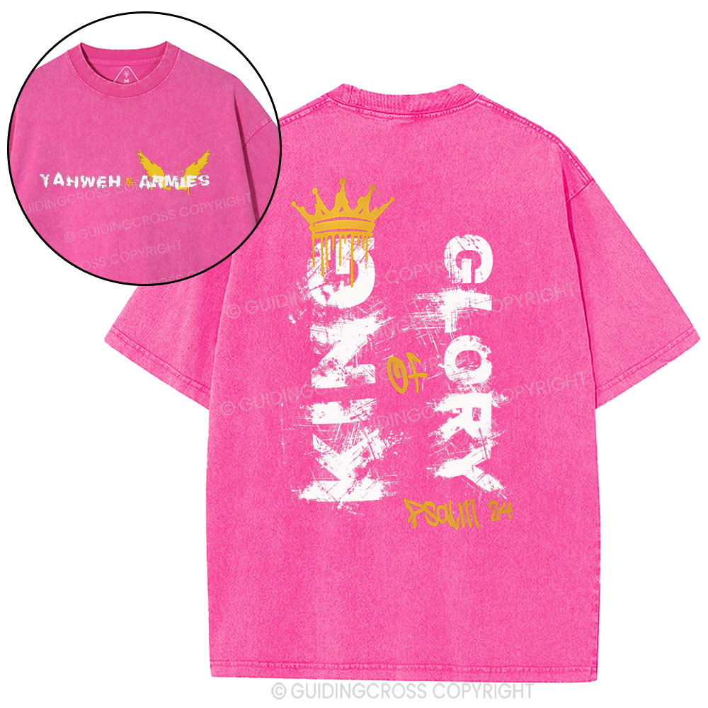 Double-sided sample washed T-Shirt Sale - GuidingCross