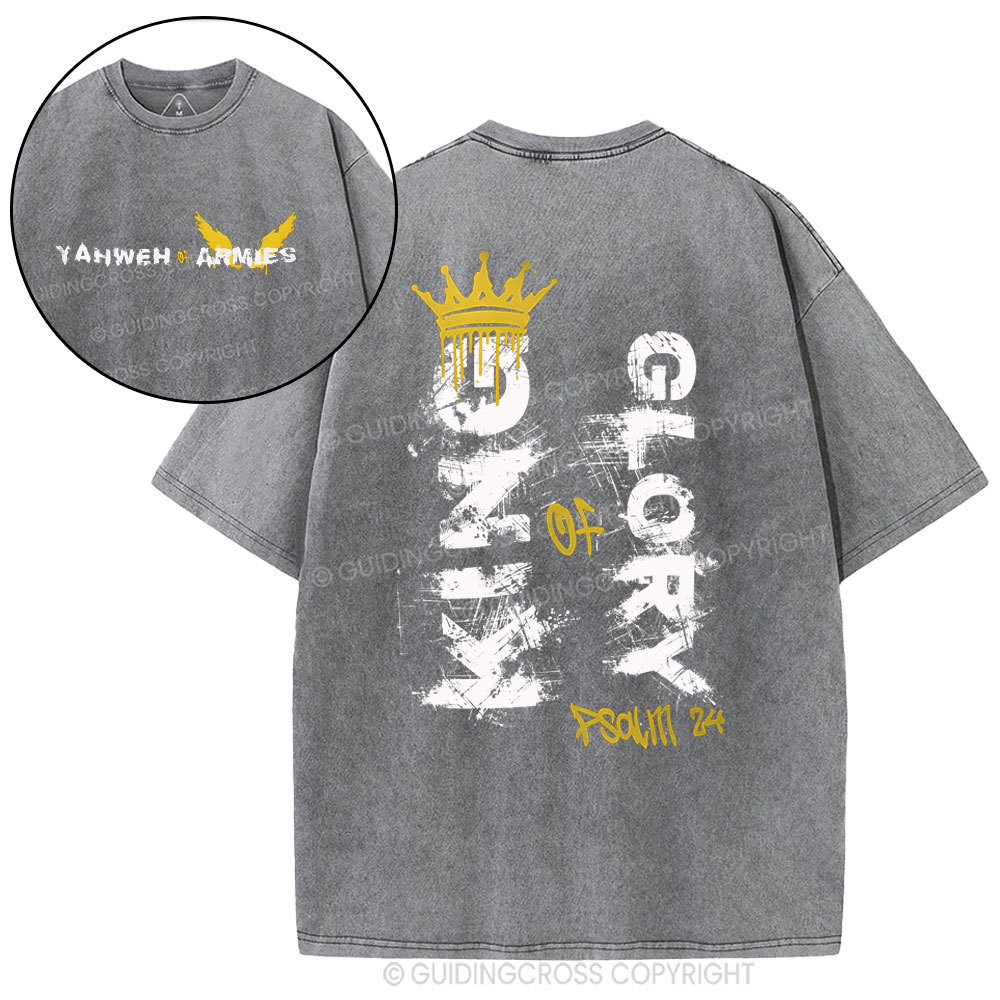 King Glory Christian Washed T-Shirt