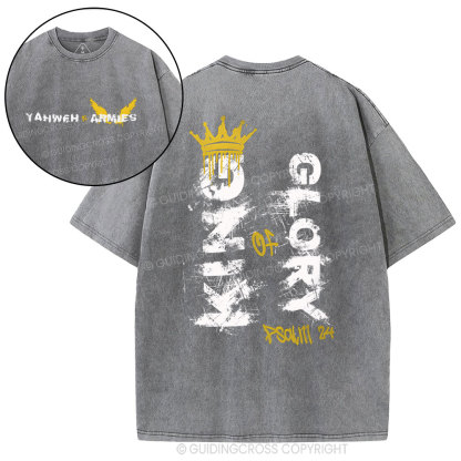 King Glory Christian Washed T-Shirt