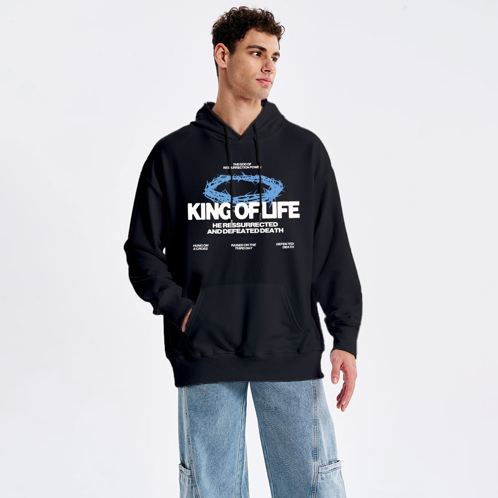 King OF Life Christian Classic Hoodie