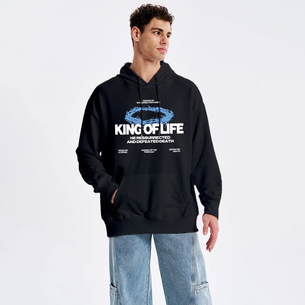 King OF Life Christian Classic Hoodie