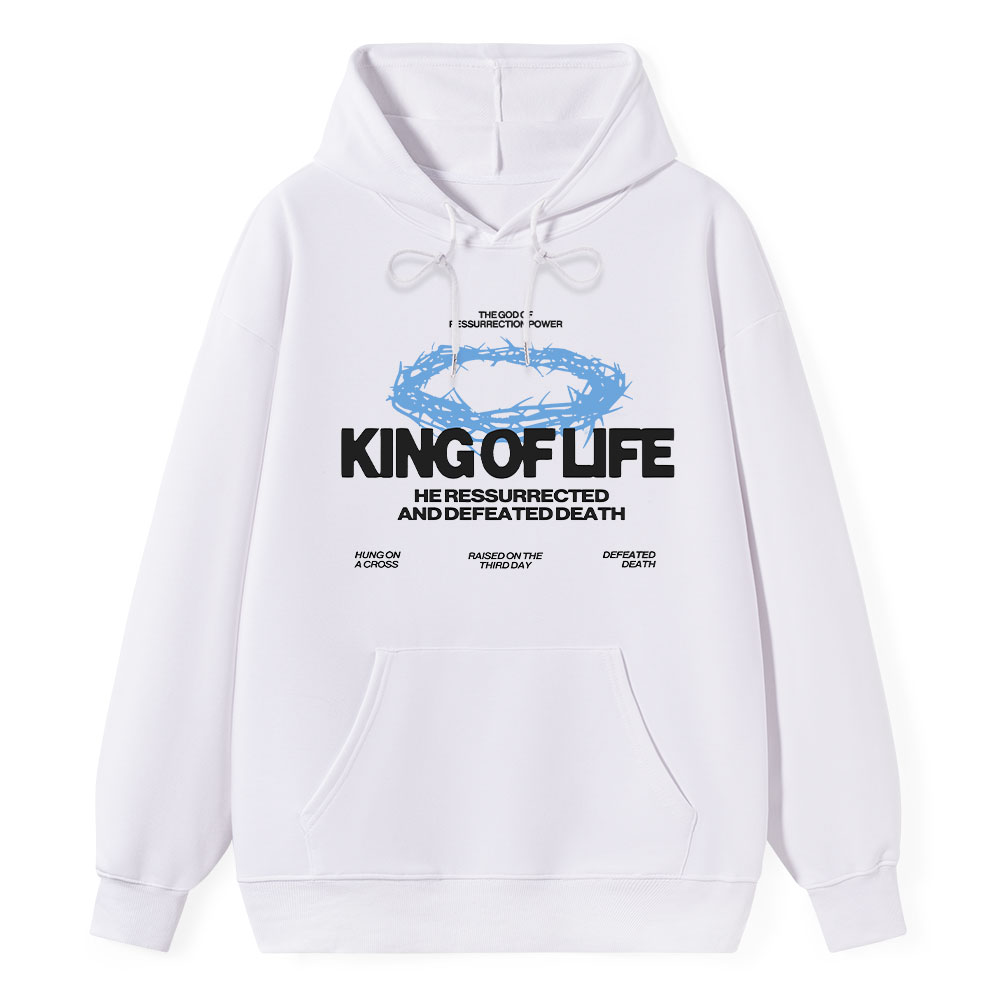 King OF Life Christian Classic Hoodie