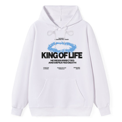 King OF Life Christian Classic Hoodie