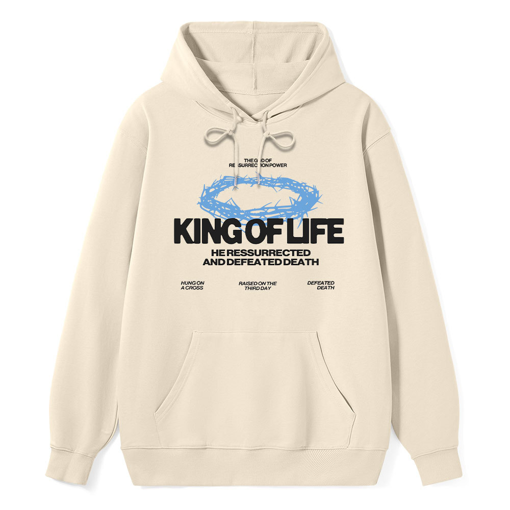 King OF Life Christian Classic Hoodie