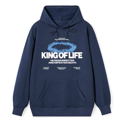 King OF Life Christian Classic Hoodie