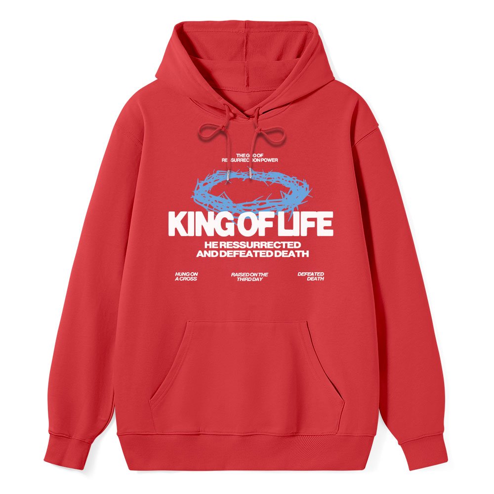 King OF Life Christian Classic Hoodie