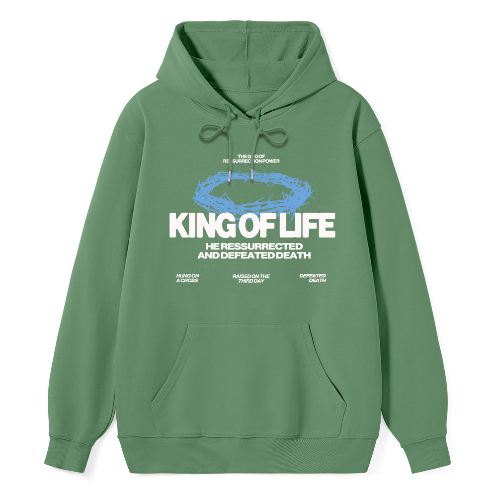 King OF Life Christian Classic Hoodie