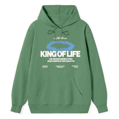 King OF Life Christian Classic Hoodie