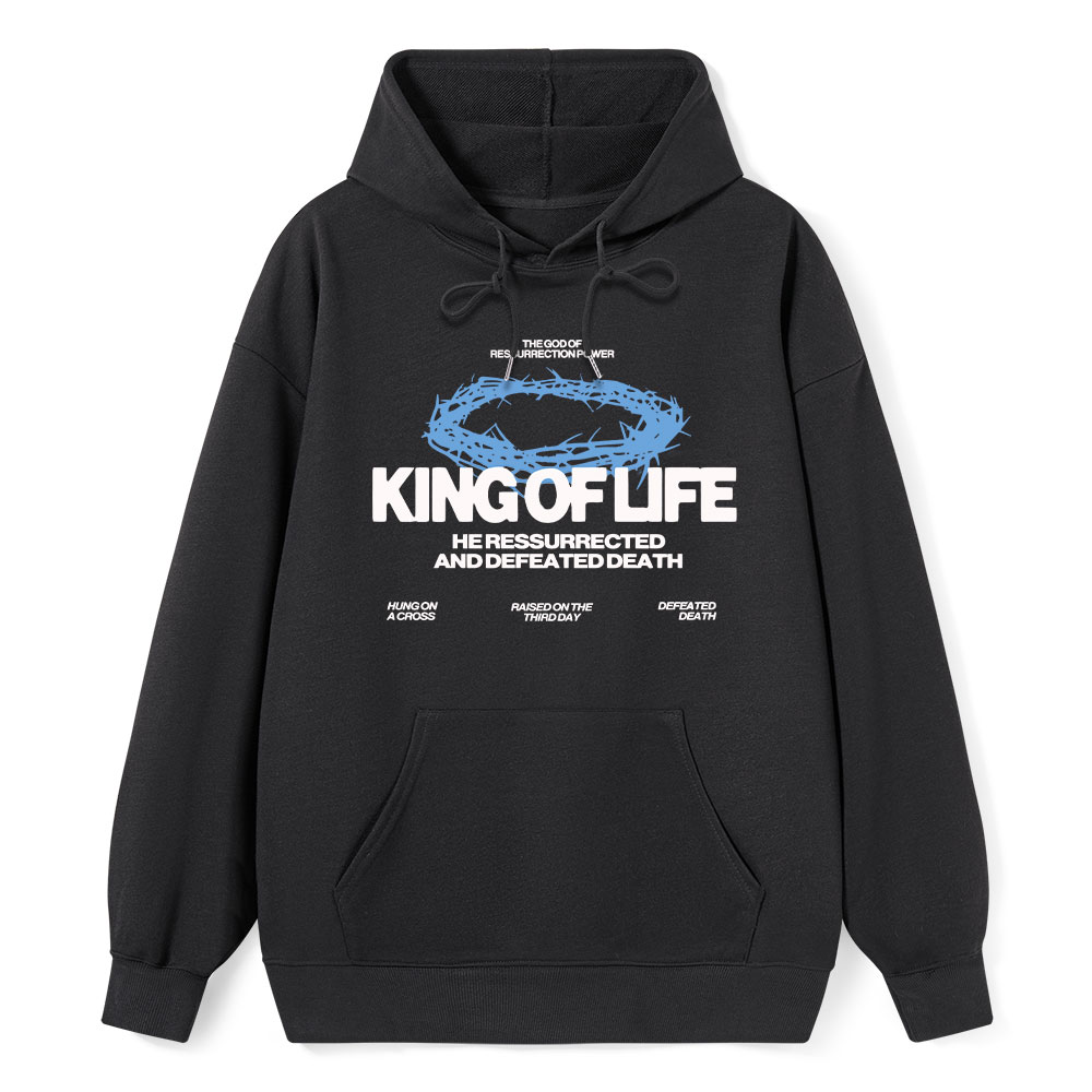 King OF Life Christian Classic Hoodie