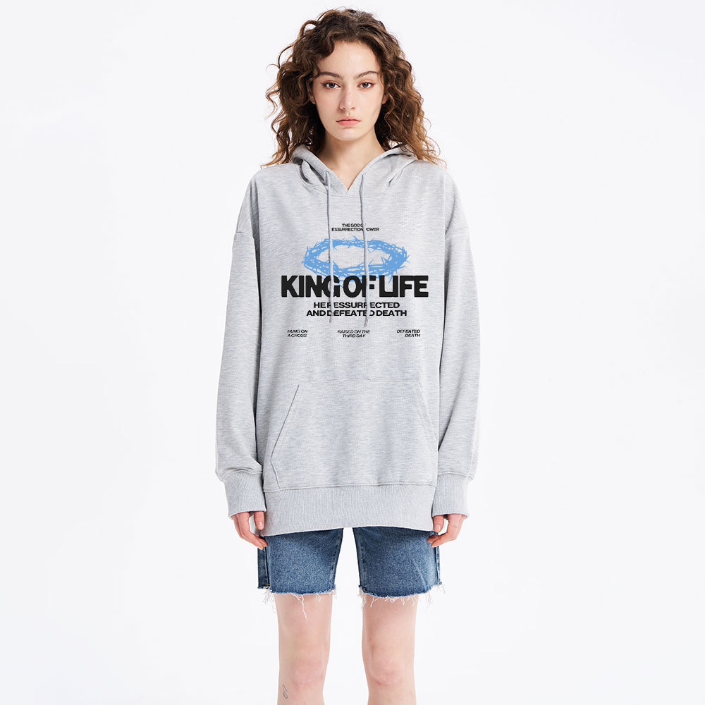 King OF Life Christian Classic Hoodie