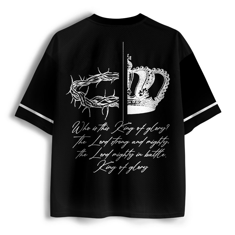 King Of Glory Christian Mesh Jersey