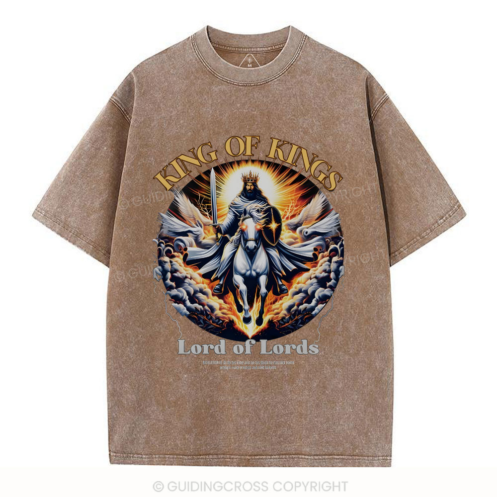 King Of King Christian Washed T-Shirt